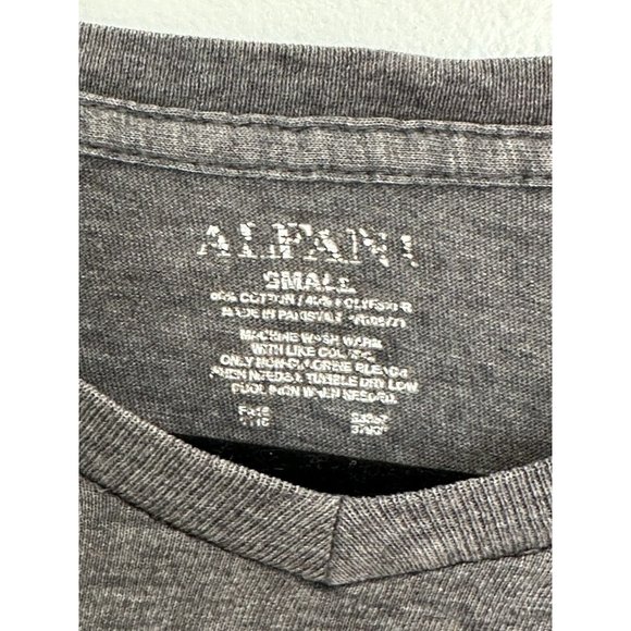ALFANI MENS GRAY HEATHER COTTON BLEND TSHIRT, SIZE SMALL - Picture 7 of 12
